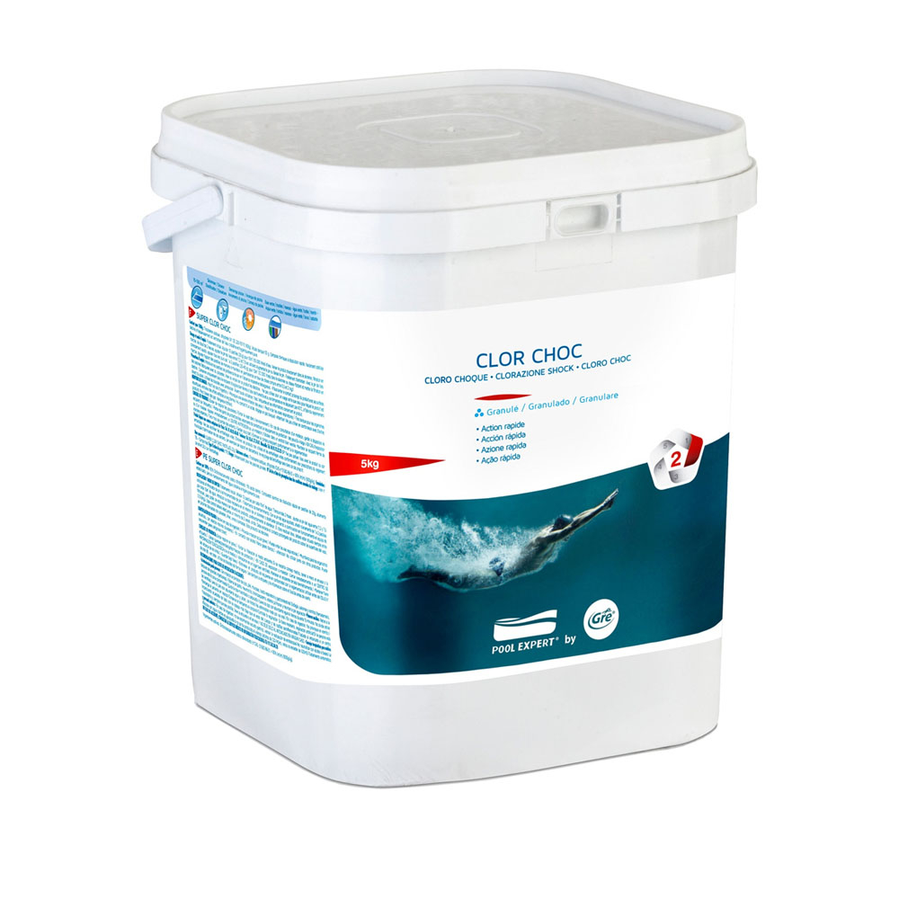 Quick dissolving chlorine granules 5 kg.