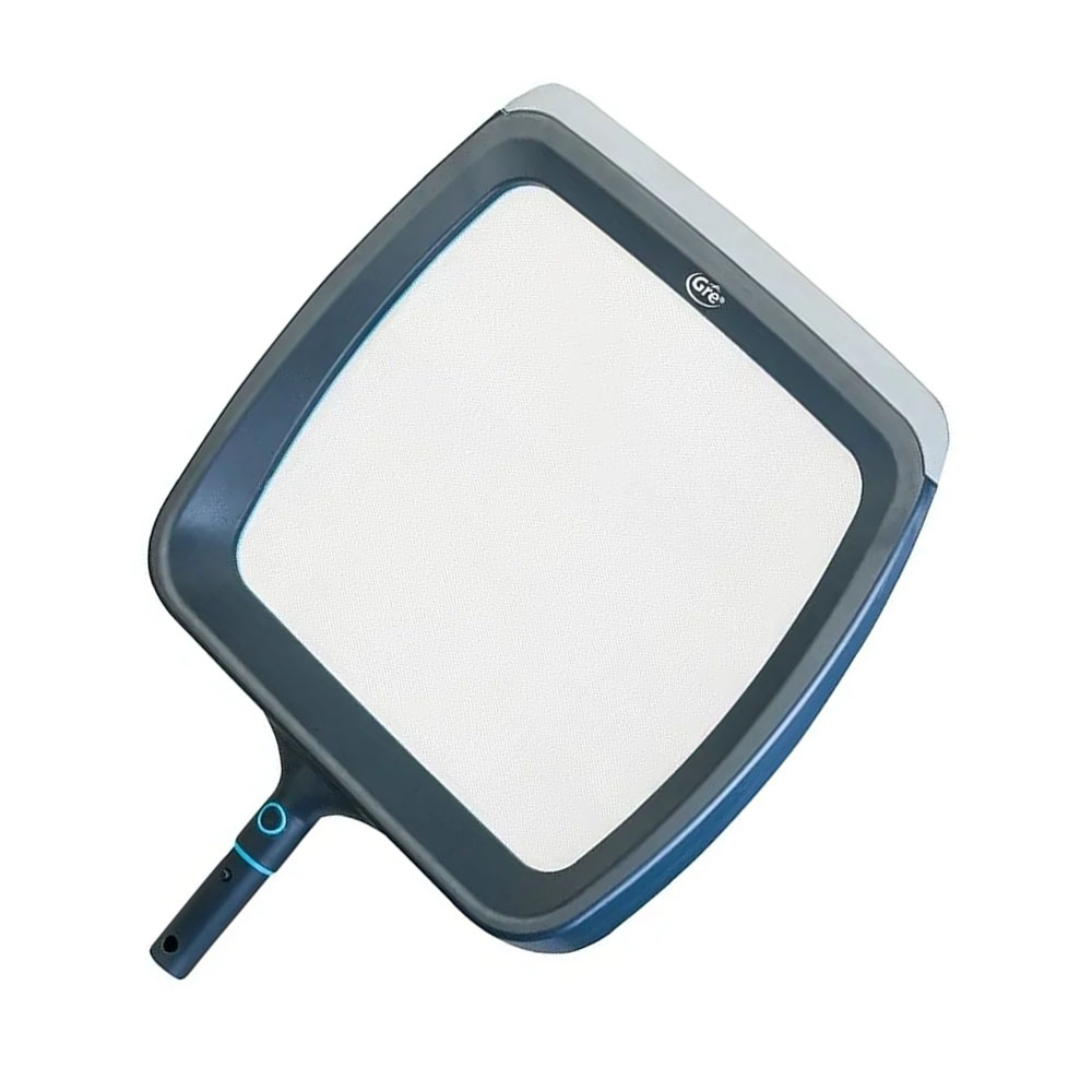 Leaf skimmer for cleaning the surface