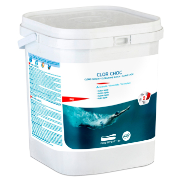 Quick dissolving chlorine granules 5 kg. Gre