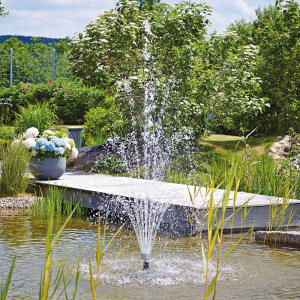 Fountain nozzle Vulcan 43 - 3 Silver