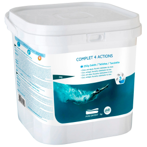 Multifunctional chlorine 250 g. tablets 5 kg. Gre