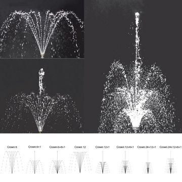 Fountain nozzle Crown 6